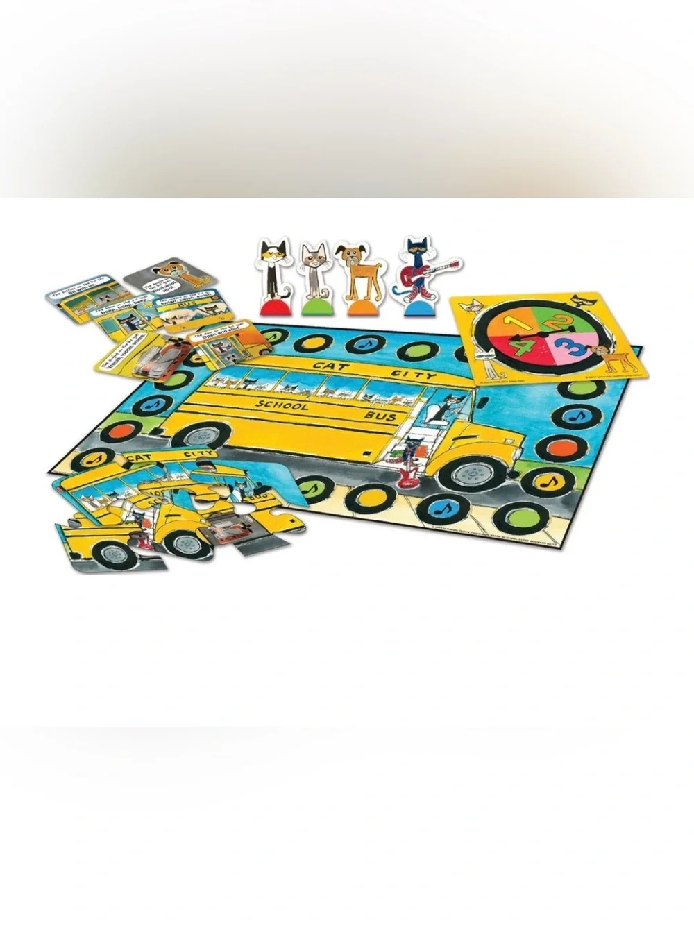 Pete the Cat Educational Board Game Bundle 2 Games Included